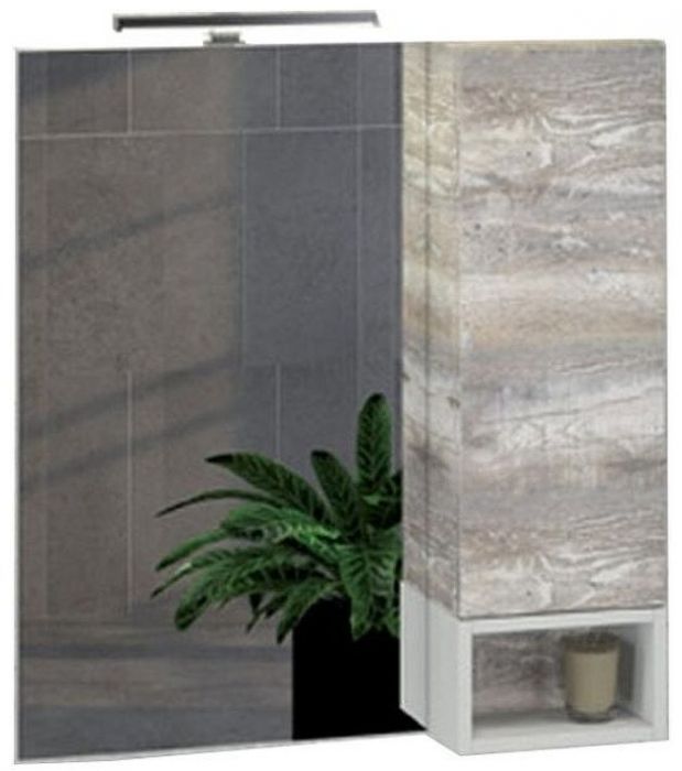 Зеркальный шкаф Comforty Турин 75 00004144198 Дуб бежевый