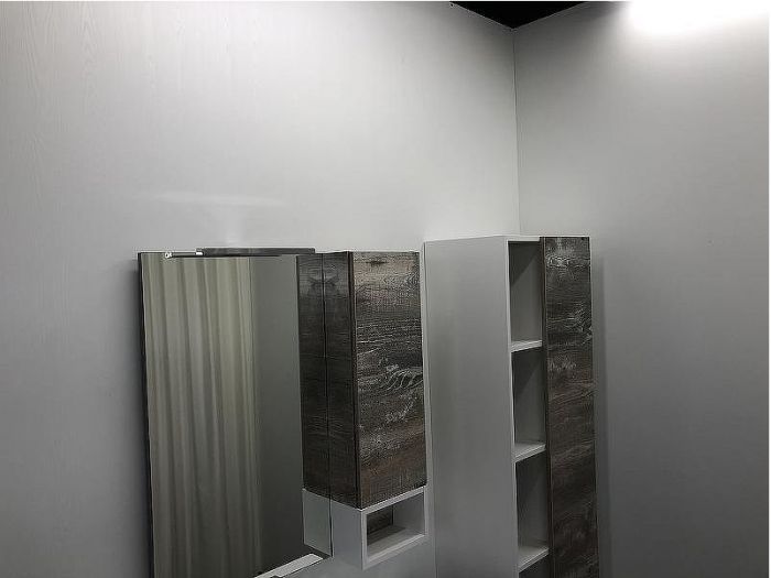 Зеркальный шкаф Comforty Турин 75 00004144198 Дуб бежевый