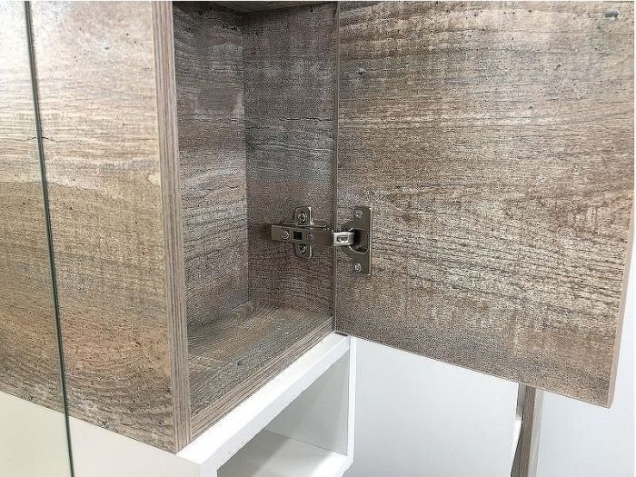 Зеркальный шкаф Comforty Турин 75 00004144198 Дуб бежевый