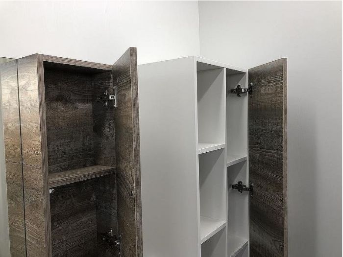 Зеркальный шкаф Comforty Турин 75 00004144198 Дуб бежевый