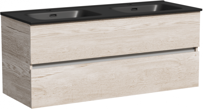 Тумба подвесная SANCOS под раковину Urban дуб галифакс натуральный, 1190х450х550, UR120-2EG