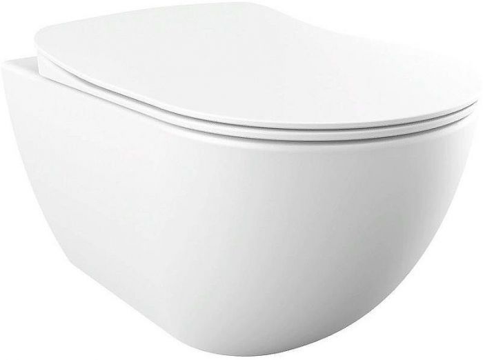 Унитаз биде Creavit Free FE322-00MB00E-0000 подвесной Белый матовый без сиденья