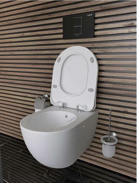 Унитаз биде Creavit Free FE322-00MB00E-0000 подвесной Белый матовый без сиденья