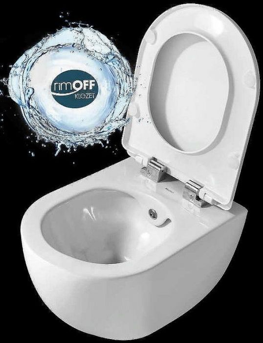 Унитаз биде Creavit Free FE322-00MB00E-0000 подвесной Белый матовый без сиденья