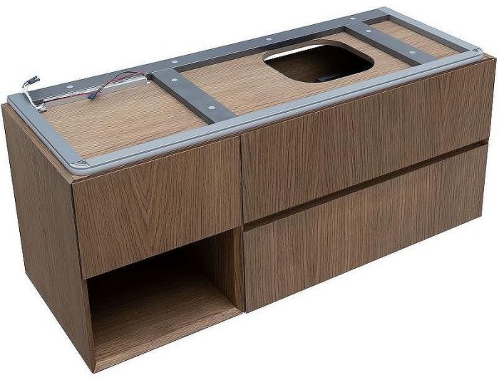 Тумба под раковину Allen Brau Infinity 120 R 1.21007.NO подвесная Дуб