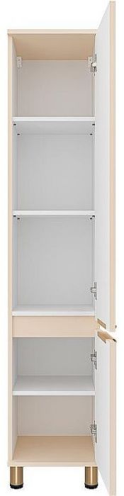 Шкаф пенал Brevita Enfida 35 R ENF-05035-030P Бежевый матовый