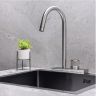 Смеситель для кухни Ростовская Мануфактура Сантехники SUS130-017F Нержавеющая сталь Смеситель для кухни Ростовская Мануфактура Сантехники SUS130-017F Нержавеющая сталь