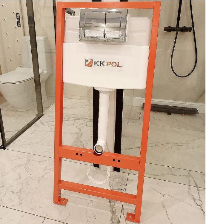 Клавиша смыва KK POL M06 SPP/028/0/K Хром