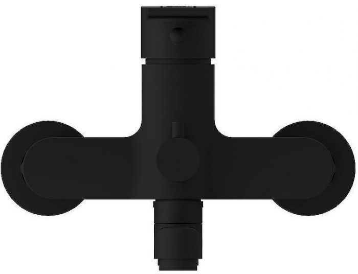 Смеситель для ванны Cersanit Brasko Black 64092 универсальный Черный матовый