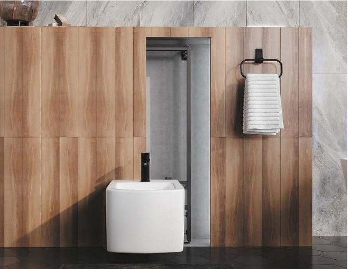 Инсталляция WasserKRAFT Aller 10BDT.020 для биде с крепежом