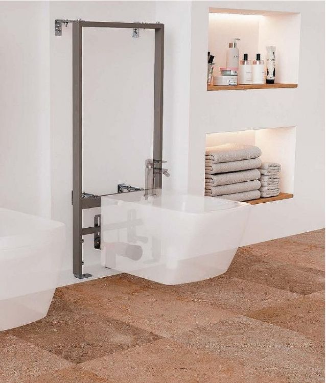 Инсталляция WasserKRAFT Aller 10BDT.020 для биде с крепежом