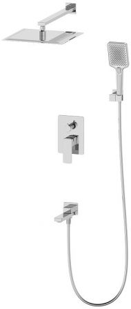 Душевая система Oliveeka D OL-939003-BN цвет Никель матовый