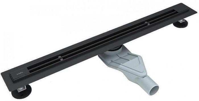 Душевой лоток Esbano Slim 70 S-LINE-70MB ESTRSLMLINE70MB с Черной матовой решеткой