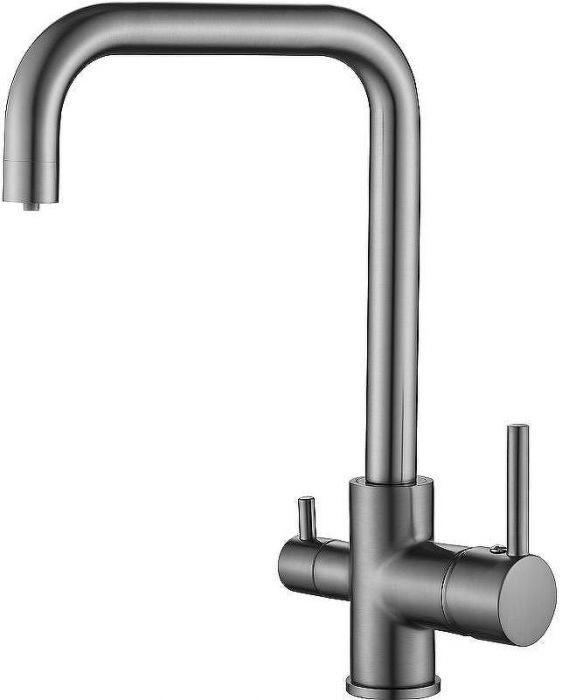 Смеситель для кухни Belz B802 B76802-3 Вороненая сталь