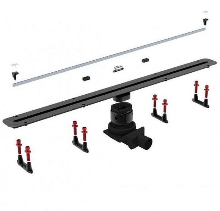 Душевой лоток Pestan Confluo Premium Slim Line 850 13100035 с рамкой