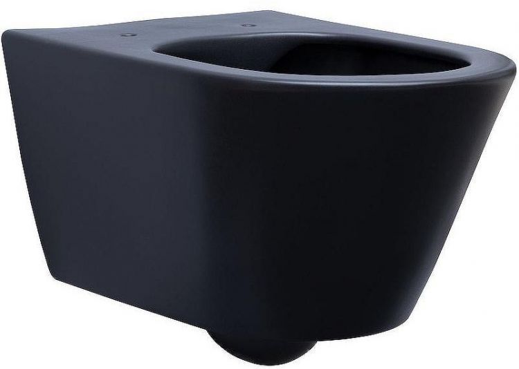 Унитаз Aquanet Lake WB 316462 подвесной Черный матовый без сиденья