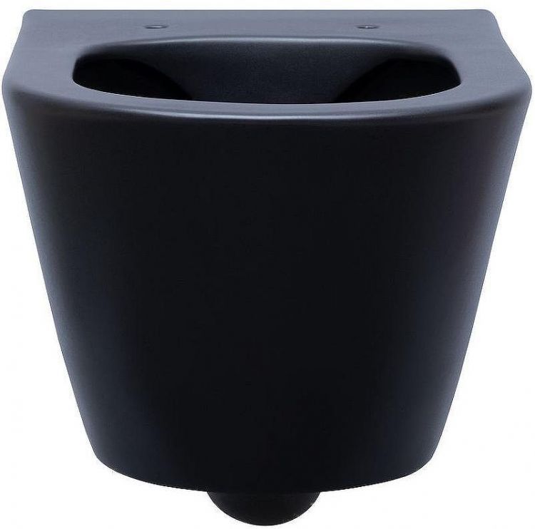 Унитаз Aquanet Lake WB 316462 подвесной Черный матовый без сиденья