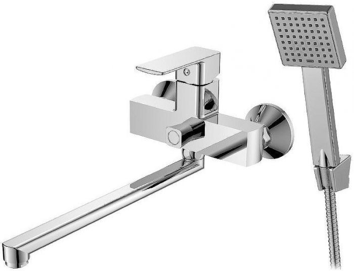 Смеситель для ванны Decoroom DR20043 универсальный Хром