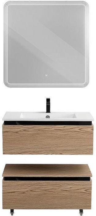 Тумба Cezares Slider 80 SLIDER-800-1C-PI-RT-P Дуб тангент