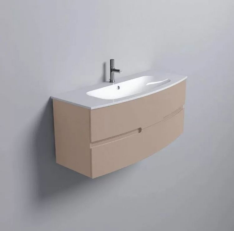 Тумба под раковину Jacob Delafon Nona 140 см EB1891RU-G1A, глянцевый телесный