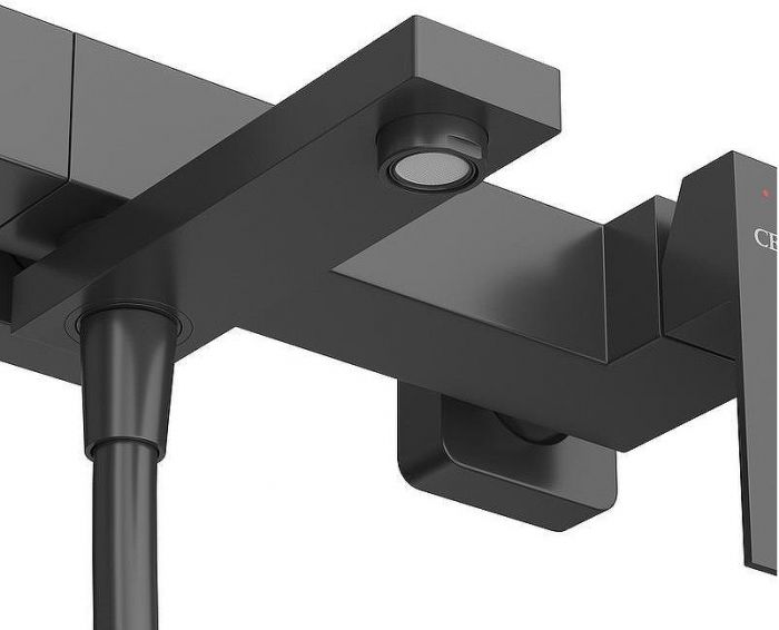 Смеситель для ванны Cezares Slider SLIDER-VD-NOP Черный матовый