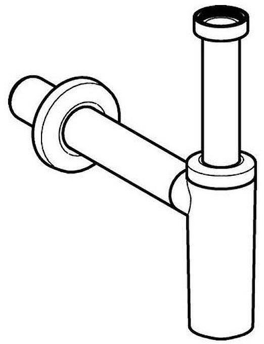 Сифон для раковины Geberit 151.035.11.1 Белый