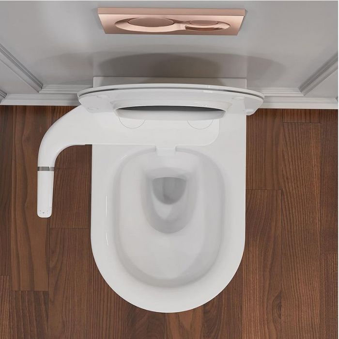 Комплект унитаза с инсталляцией Jacob Delafon Vive E28079RU-CP с сиденьем Микролифт и клавишей смыва Хром