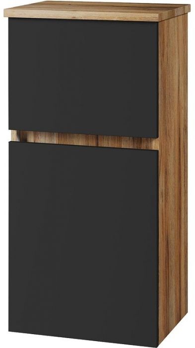 Подвесной шкаф Misty Ива 40 П-Ива05040-48 Графит Дуб Вотан