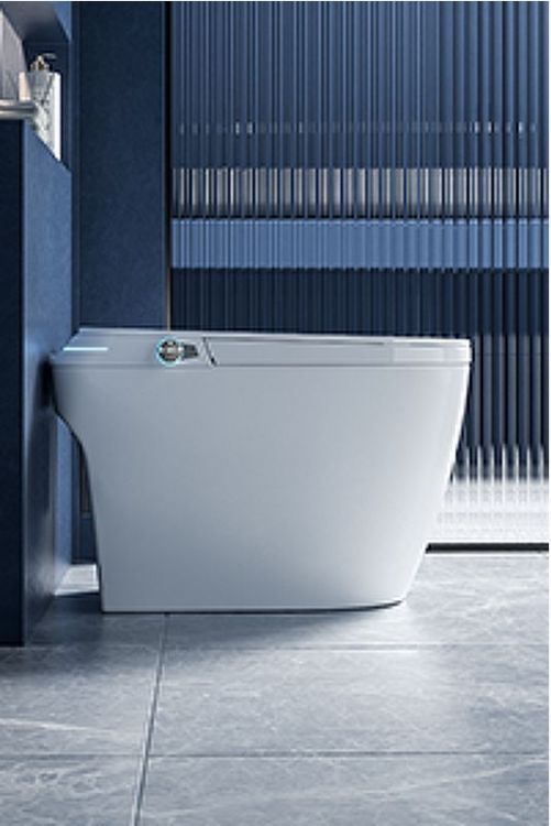 Унитаз биде Laguraty S680 приставной цвет Белый с сиденьем Микролифт