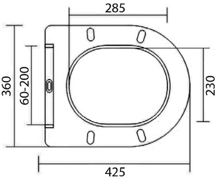 Комплект унитаза BelBagno Uno BB3105CHR/SC с инсталляцией Charus City CR.200.21.01 с сиденьем Микролифт и клавишей смыва Хром глянцевый