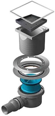 Душевой трап Pestan Confluo Standard 13000085 с решеткой