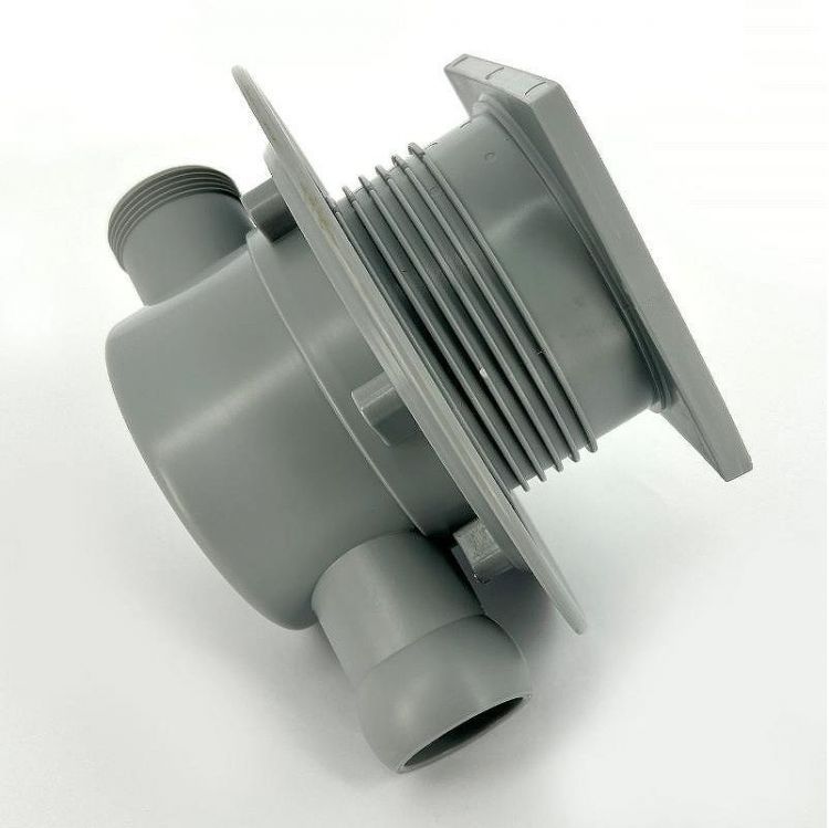 Душевой трап McAlpine MRFG3-PB с решеткой цвет Хром