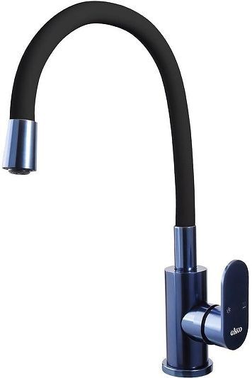 Смеситель для кухни Ekko E4223-8 цвет Синий Черный