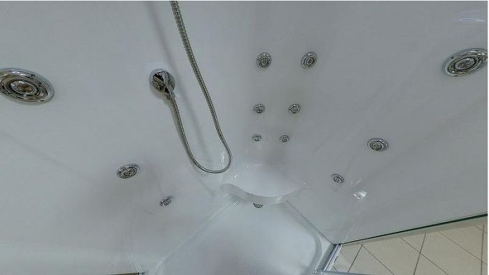 Душевая кабина Timo Lux 120x85 T-7702L с гидромассажем