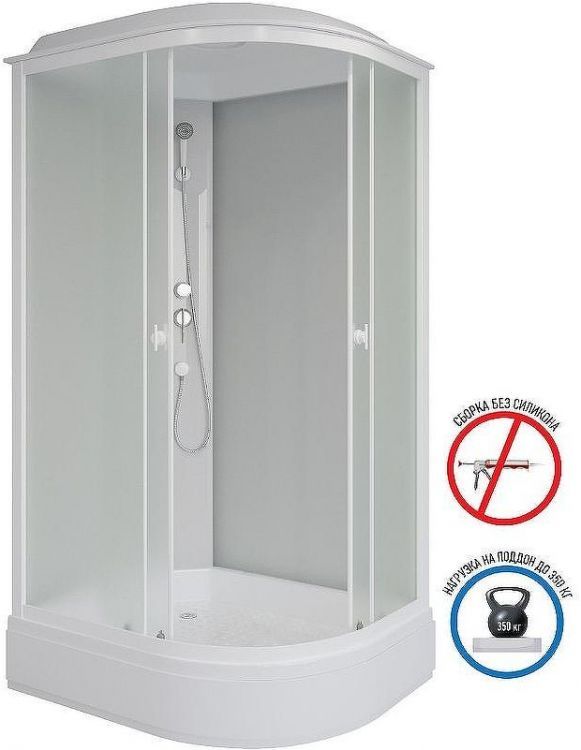 Душевая кабина Niagara Promo 100x80 L P100/80/26L/MT без гидромассажа