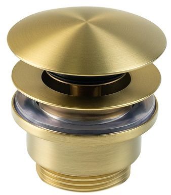 Донный клапан FILARETE FL75MG click-clack цвет Золото матовое