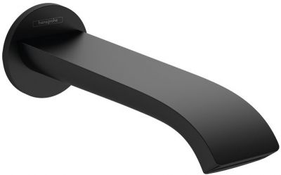 Hansgrohe Vivenis Излив для ванны, настенный, цвет: матовый чёрный матовый