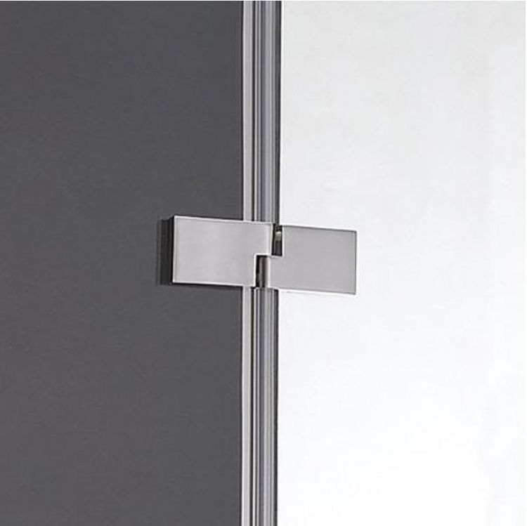 Душевой уголок Cezares Bergamo R-1 Arco 100x100 BERGAMO-W-R-1-100-ARCO-C-Cr-L-IV IV профиль Хром стекло прозрачное