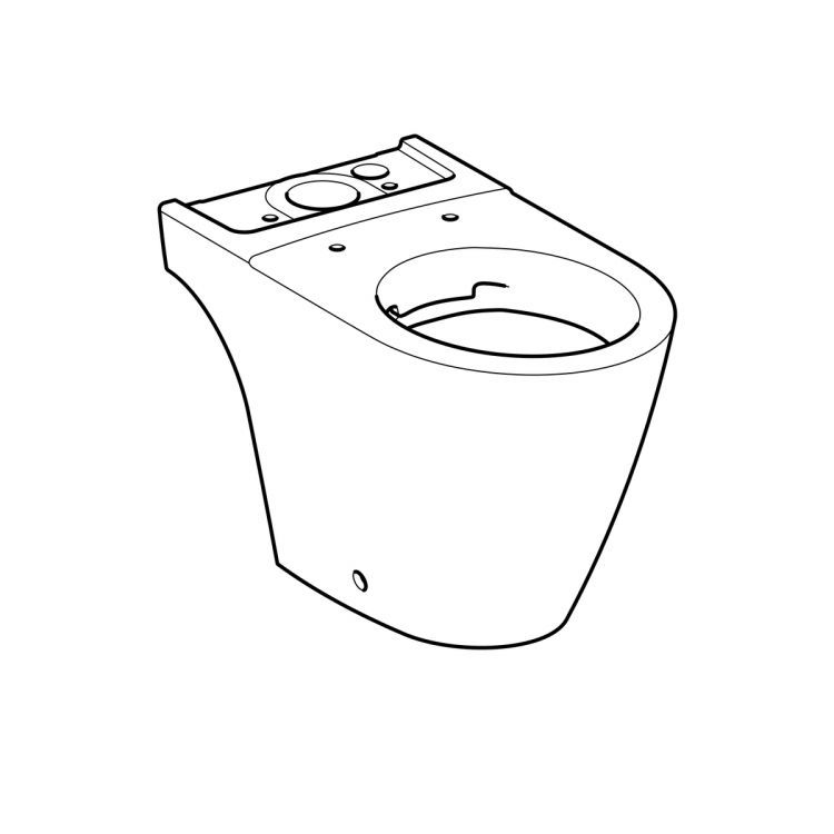 Унитаз напольный Geberit iCon, 200460000 Унитаз напольный Geberit iCon, 200460000