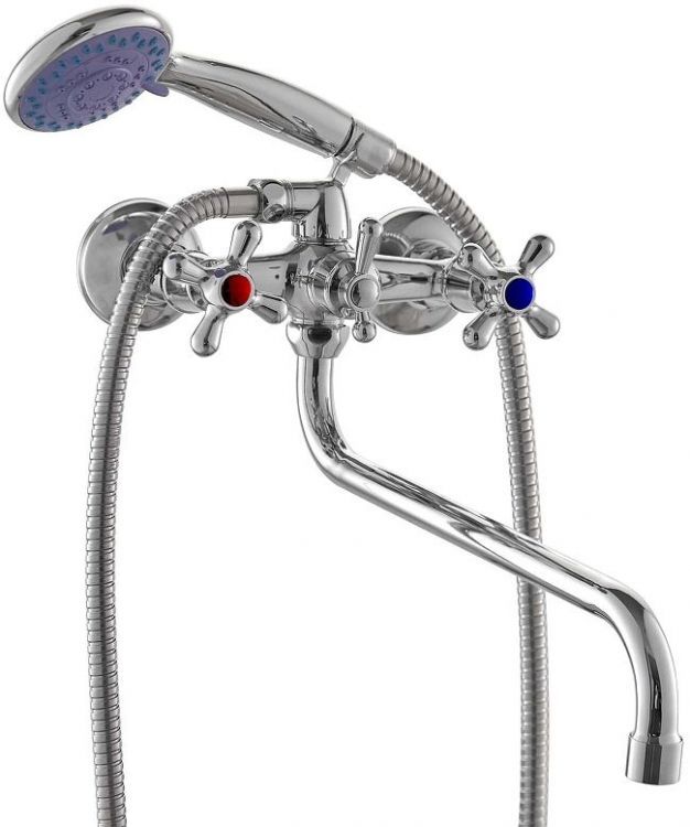 Смеситель для ванны Plstart PD22308 универсальный цвет Хром Смеситель для ванны Plstart PD22308 универсальный цвет Хром