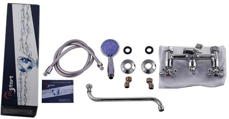 Смеситель для ванны Plstart PD22308 универсальный цвет Хром Смеситель для ванны Plstart PD22308 универсальный цвет Хром