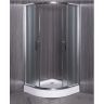 Душевой уголок Esbano ESR-8015 90x90 ESUGR8015 профиль Хром стекло рифленое