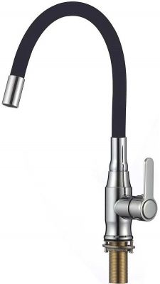 Смеситель для кухни Savol S-2805A01 цвет Хром Черный