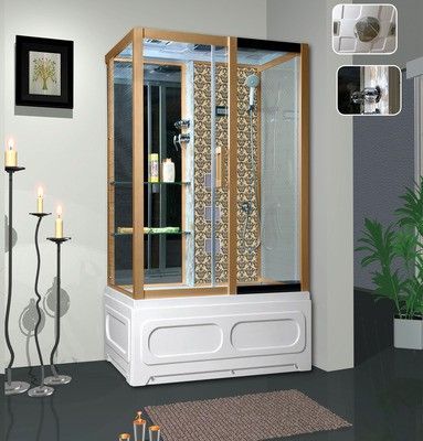 Душевая кабина Niagara Lux 7716G L золото Душевая кабина Niagara Lux 7716G L золото