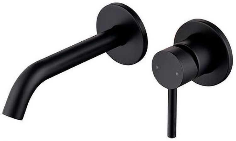 Смеситель для раковины Caprigo Don 53-027-NER Черный матовый Смеситель для раковины Caprigo Don 53-027-NER Черный матовый