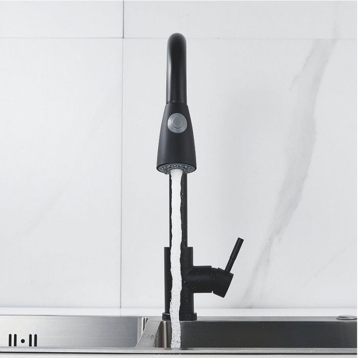 Смеситель для кухни Raffine F213H цвет Черный