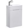 Тумба под раковину Jorno Modul 60 Mol.01.60/P/W/JR подвесная Белая