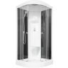 Душевая кабина Royal Bath RB 90HK6-BT-CH (черное/прозрачное)