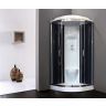Душевая кабина Royal Bath RB 90HK6-BT-CH (черное/прозрачное)