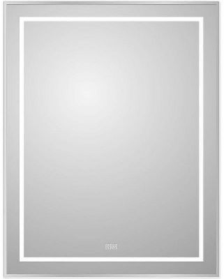 Зеркало BelBagno Kraft 70 SPC-KRAFT-700-900-LED-TCH-WARM с подсветкой Сатин с сенсорным выключателем и подогревом